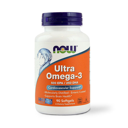 NOW ULTRA OMEGA 3 FISH OIL - 90 SGELS