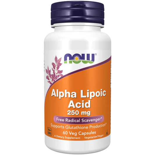 NOW ALPHA LIPOIC ACID 600MG 60 VCAPS