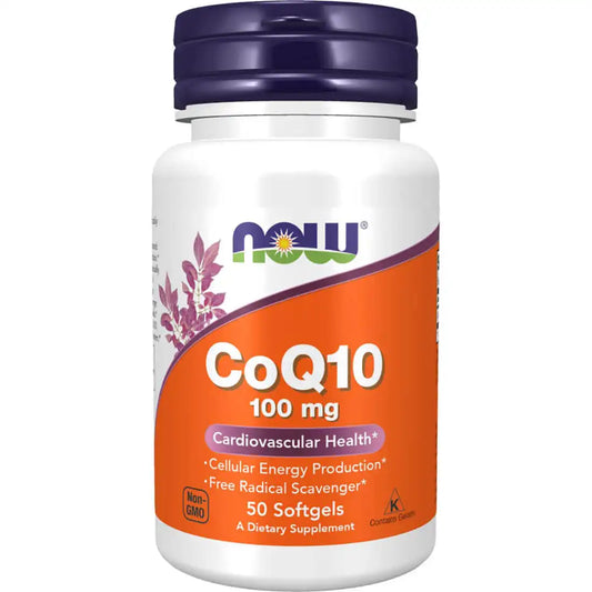 NOW COQ10 100 MG - 50 SGELS