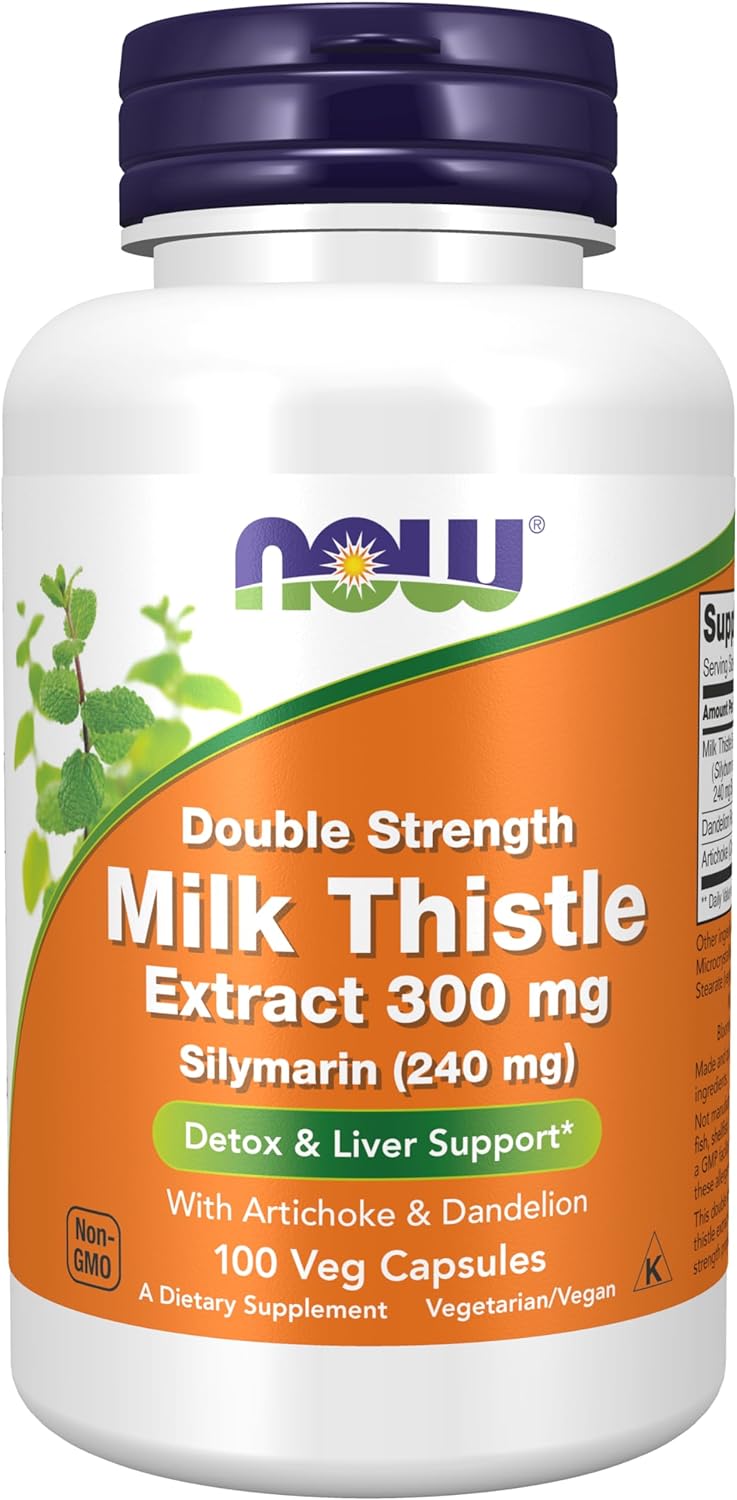 NOW SILYMARIN MILK THISTLE 300 MG - 100 VCAPS