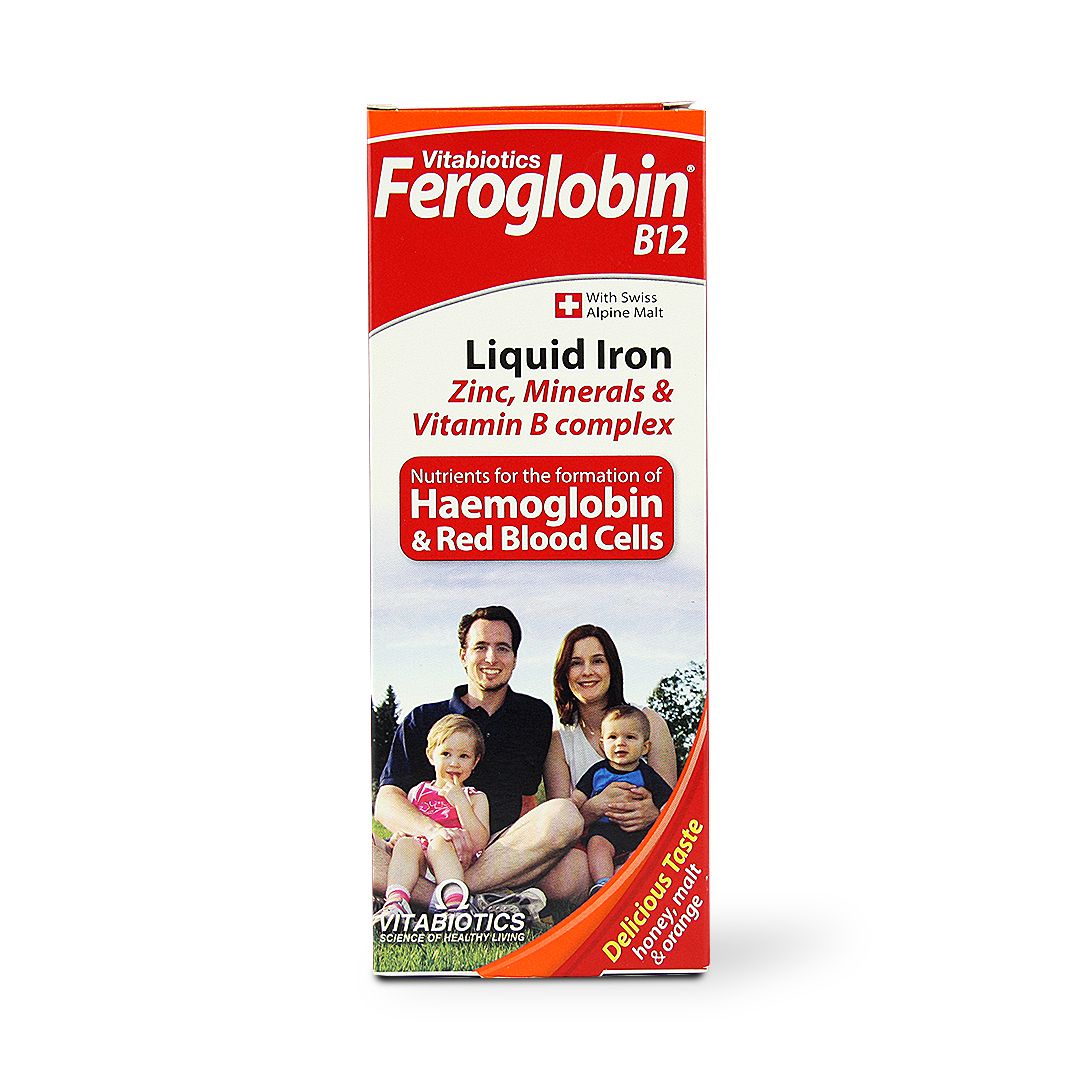 VITABIOTICS FEROGLOBIN B12 LIQUID - 200 ML