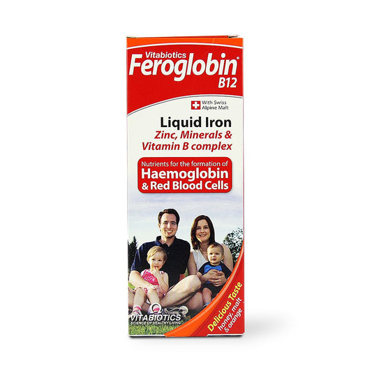 VITABIOTICS FEROGLOBIN B12 LIQUID - 200 ML