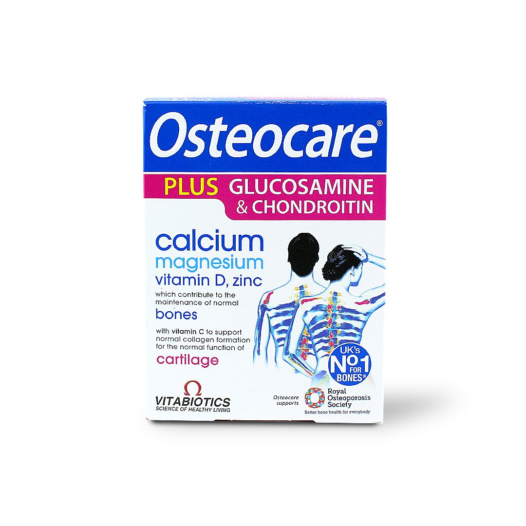 VITABIOTICS OSTEOCARE PLUS GLUCOSAMINE & CHONDROITIN - 60 TA