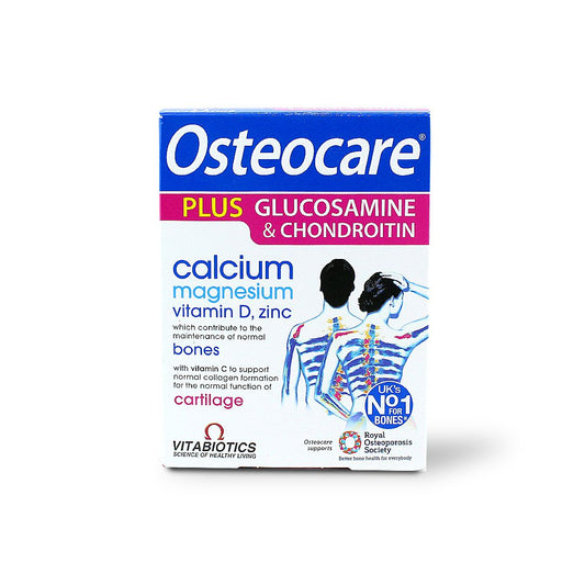 VITABIOTICS OSTEOCARE PLUS GLUCOSAMINE & CHONDROITIN - 60 TA