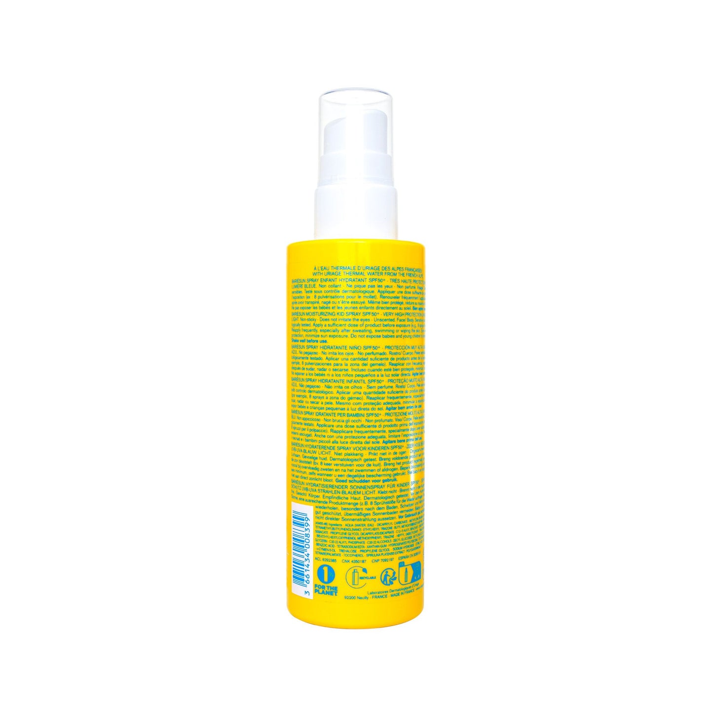 URIAGE BARIESUN SPF50+ MOISTURIZING KIDS SPRAY 200 ML