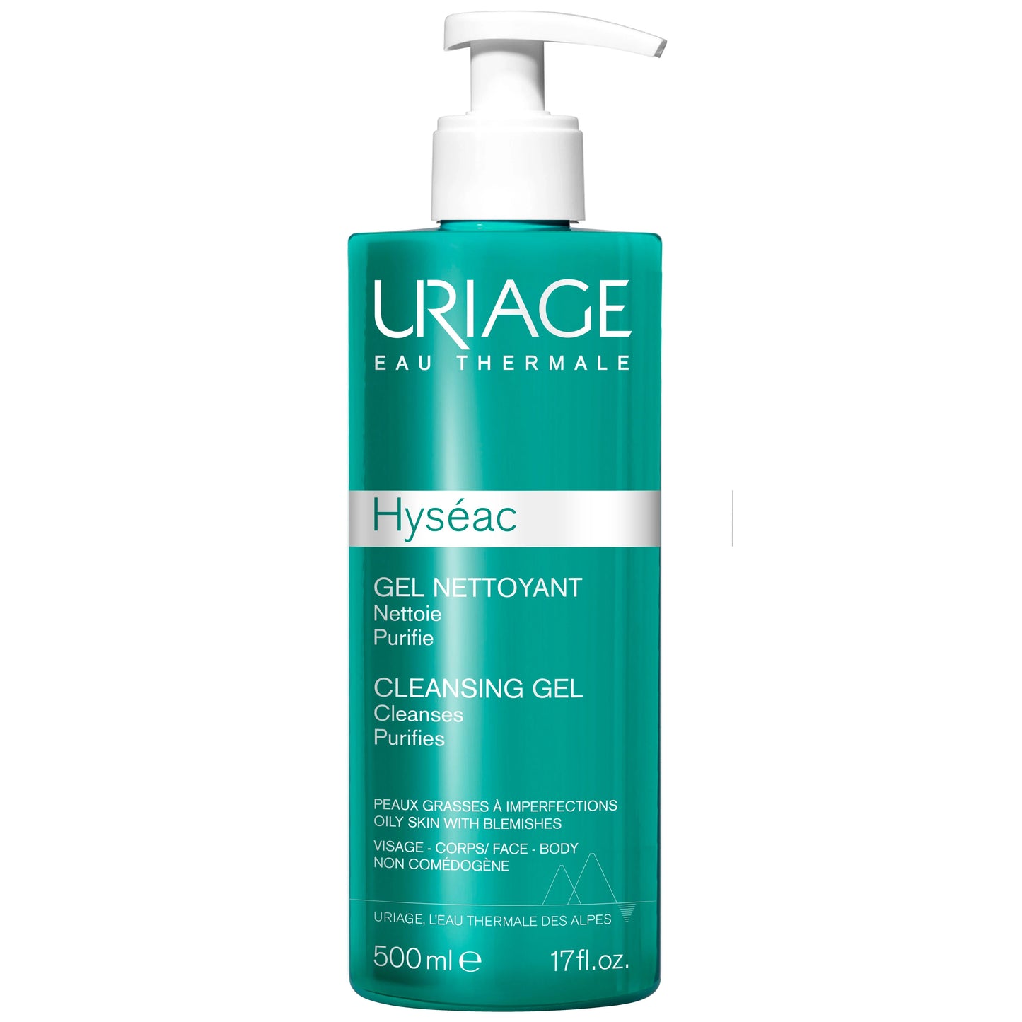 URIAGE HYSEAC CLEANSING  GEL 500 ML