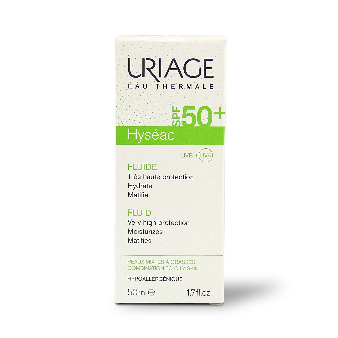 URIAGE HYSEAC SPF 50+ FLUID MATIFYING  50ML