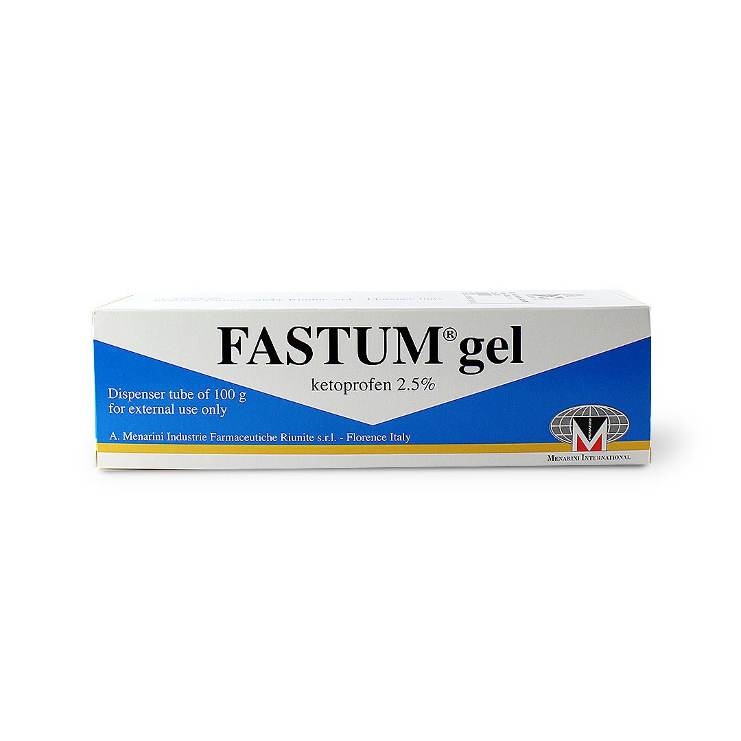 FASTUM GEL 2.5% 100G PLASTIC DISPENSER