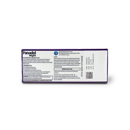 PANADOL NIGHT TABLET 24S