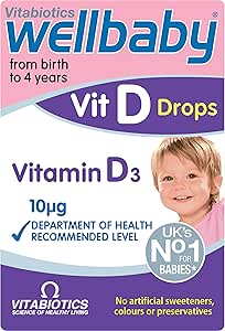 VITABIOTIC WELLBABY VITAMIN D DROPS