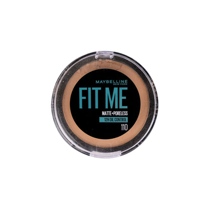 MAYBELLINE FIT ME MATTE PORELESS POWDER 110 FAIR IVORY 12 G