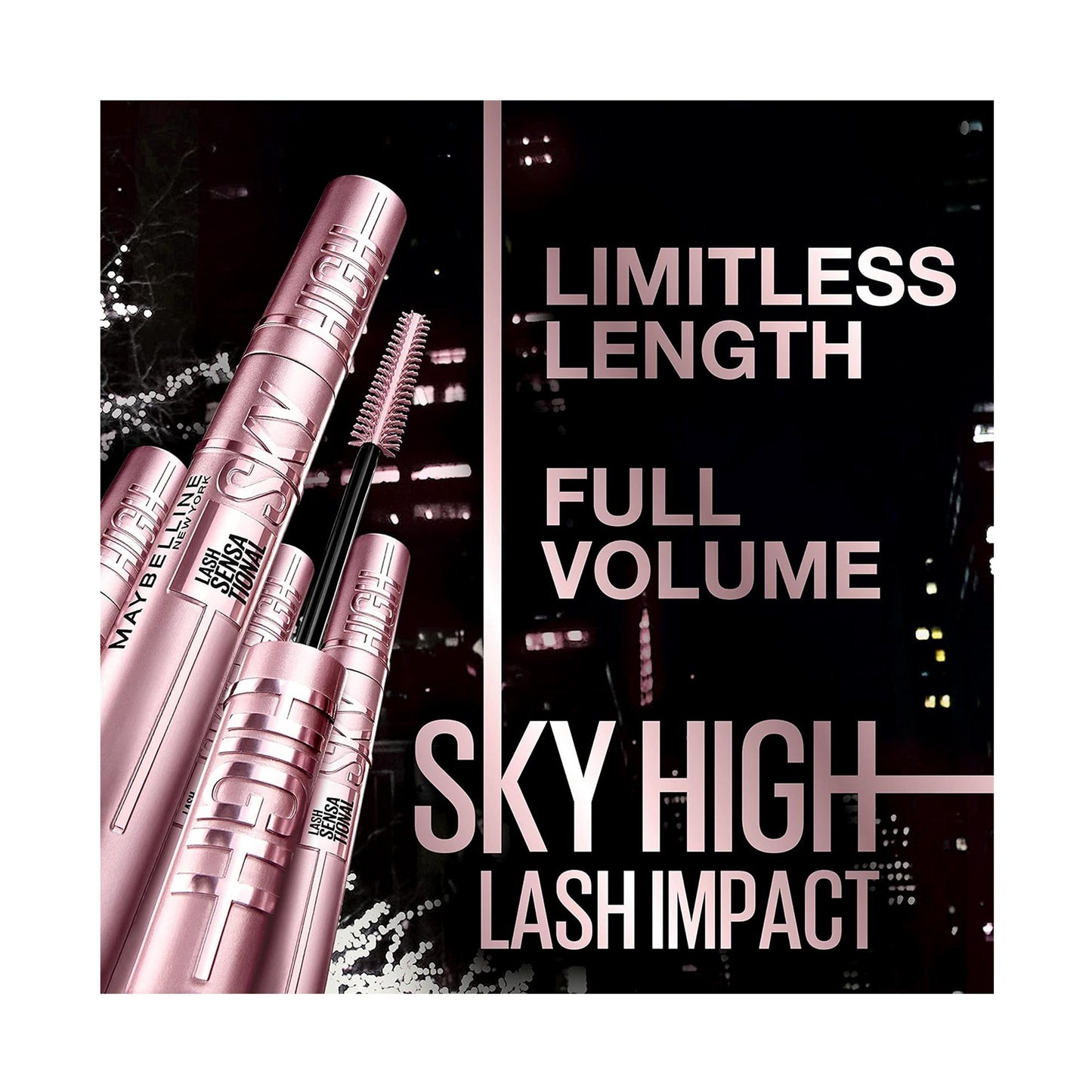 MAYBELLINE SENSATIONAL SKY HIGH MASCARA COSMIC BLACK 7.2 ML