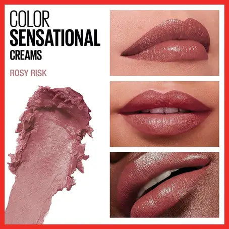 MAYBELLINE COLOR SENSATION LIPSTICK NU 211 ROSEY RISK