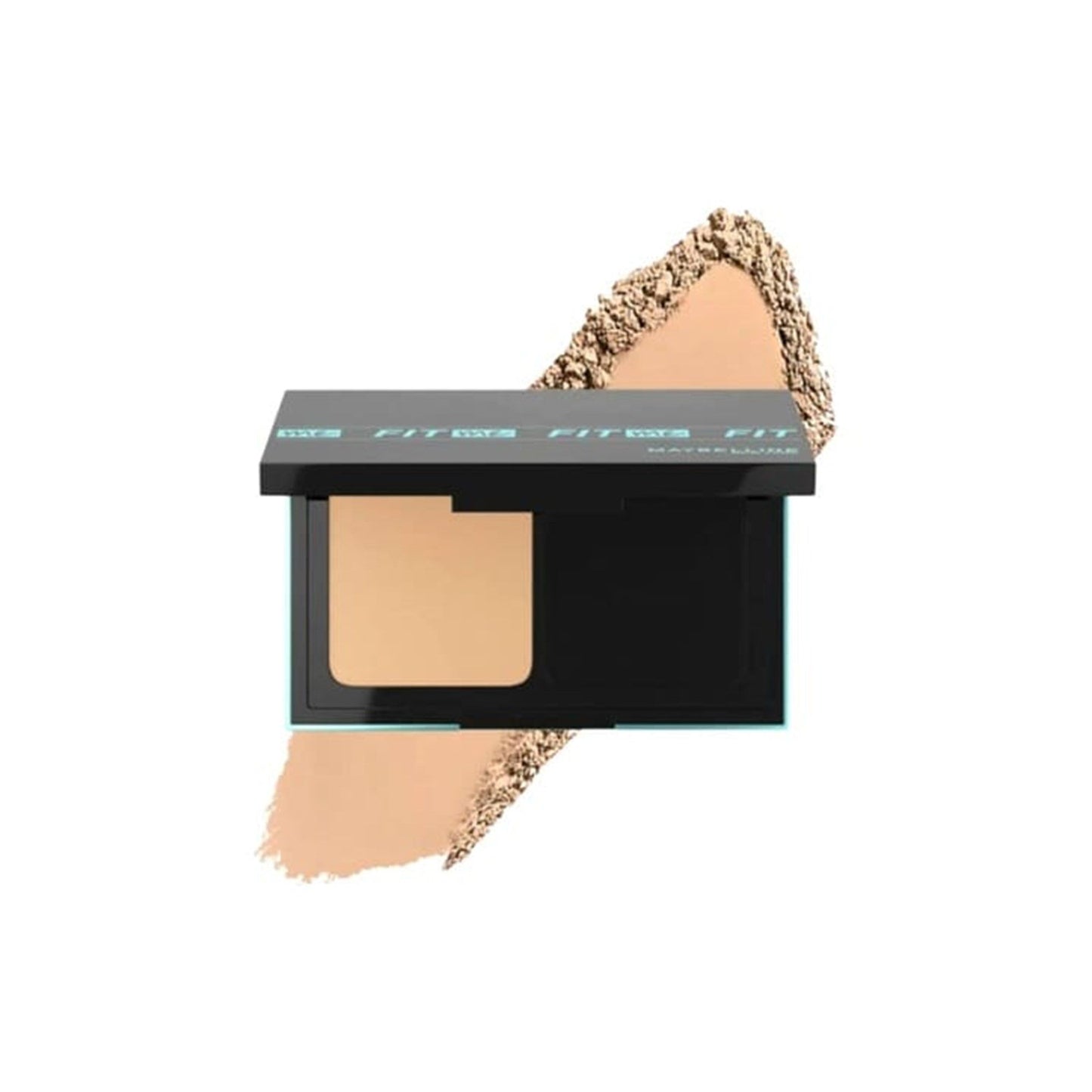 MAYBELLINE FIT ME POWDER FOUNDATION SPF 44 123 SOFT NUDE