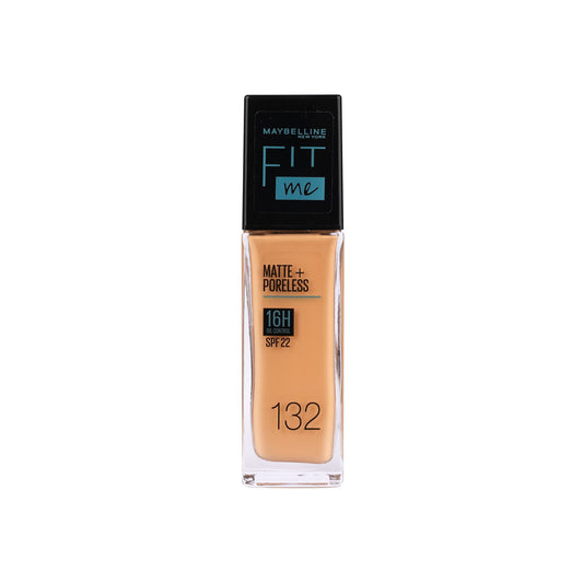 MAYBELLINE 16H MATT PORELESS SPF 22 FOUNDATION 132 30 ML