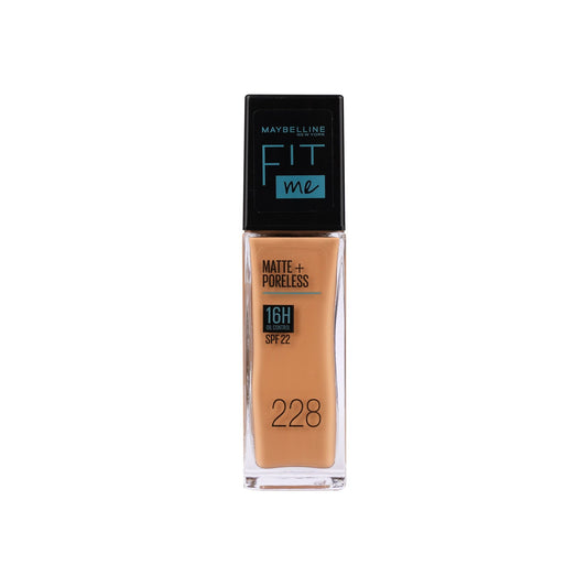 MAYBELLINE 16H MATT PORELESS SPF 22 FOUNDATION 228 30 ML