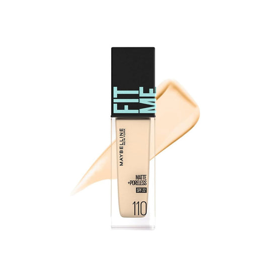 MAYBELLINE 16H MATT PORELESS SPF 22 FOUNDATION 110 30 ML