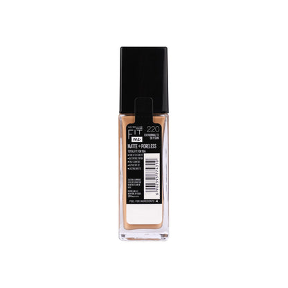 MAYBELLINE 16H MATT PORELESS SPF 22 FOUNDATION 220 30 ML