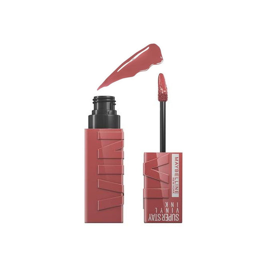 MAYBELLINE SUPERSTAY VINYL INK LIPSTICK 35 CHEEKY NU