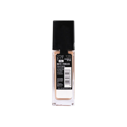 MAYBELLINE 16H MATT PORELESS SPF 22 FOUNDATION 125 30 ML