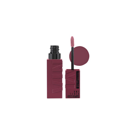 MAYBELLINE SUPERSTAY VINYL INK LIPSTICK 40 WITTY NU