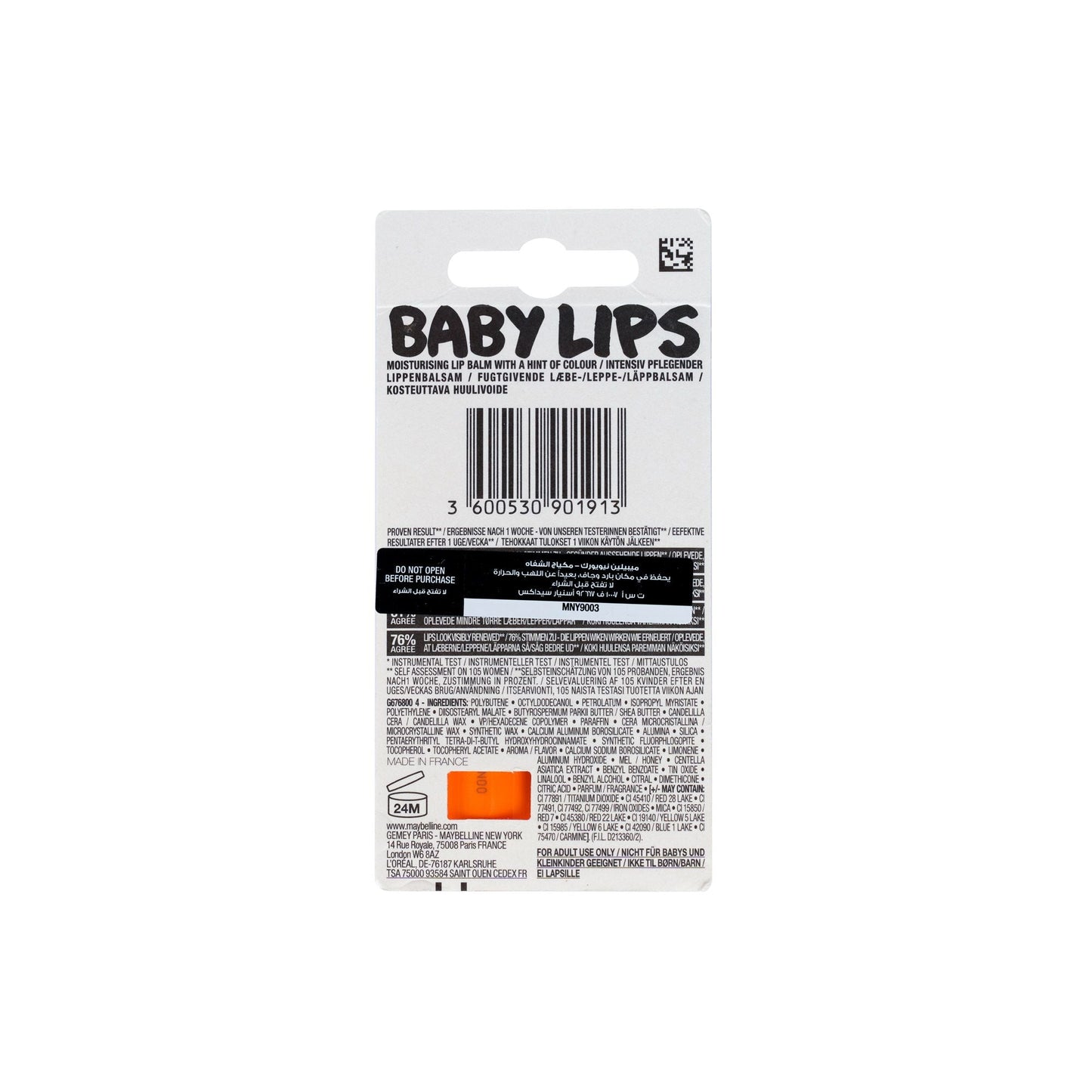 MAYBELLINE BABY LIPS LIP BALM 15 CHERRY ME