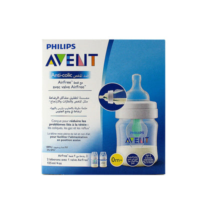 AVENT BOTTILE ANTI COLIC +AIR FREE VENT 125 MLX 2 SCF810 / 2