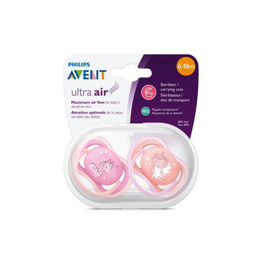 AVENT SOOTHER ULTRA AIR DECO MIXED 6-18 M SCF085 / 06