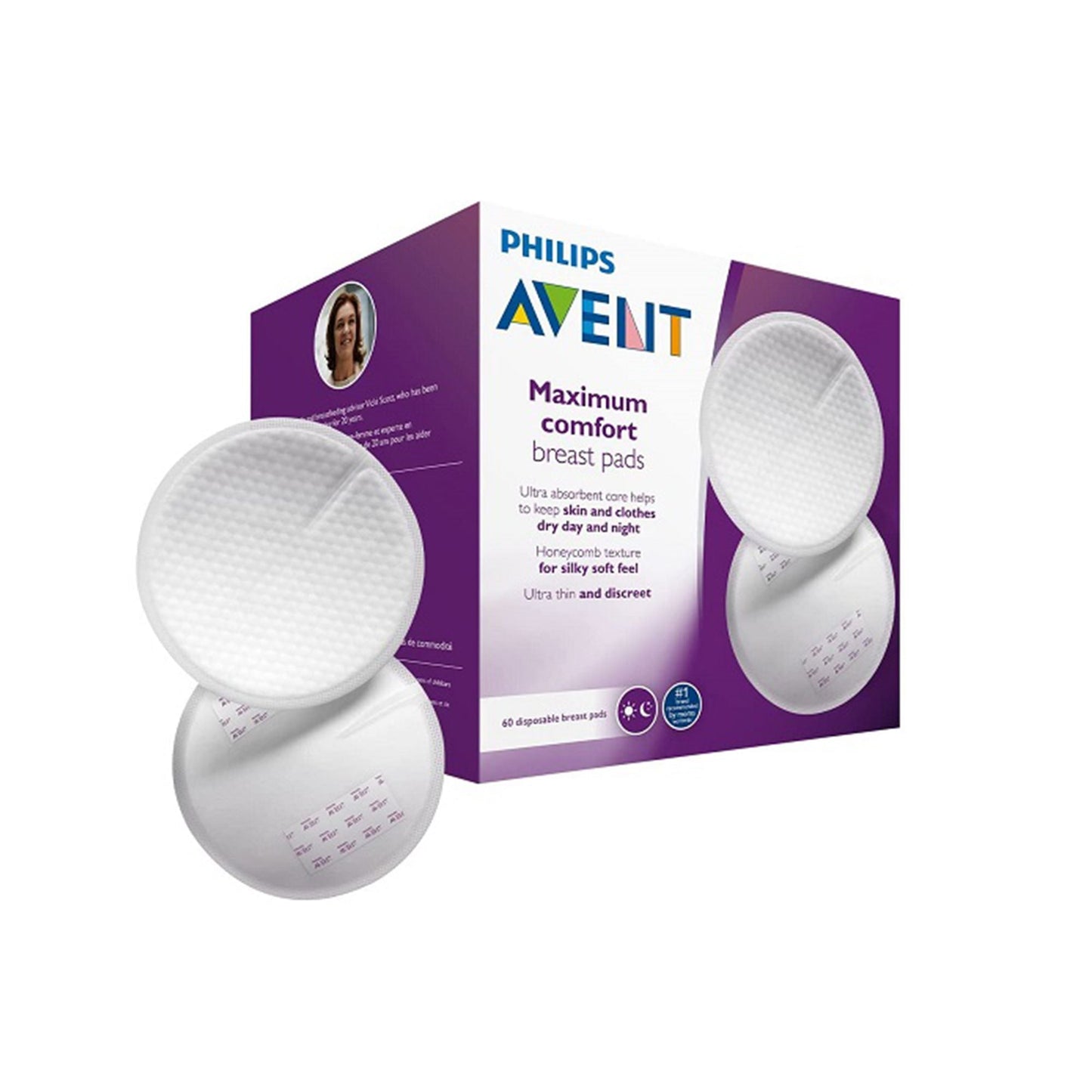 AVENT ULTRA COMFORT DISPOSABLE BREAST PADS 24 S SCF254 / 24