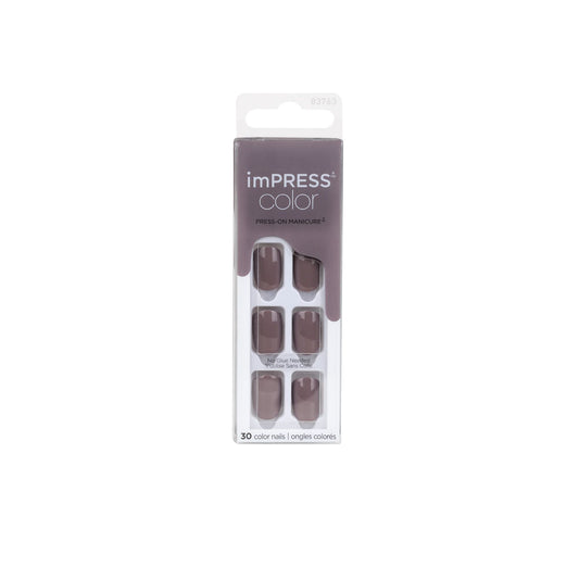 KISS NAILS IMPRESS TAUPE PRIZE 024 KIMC024C 30 S