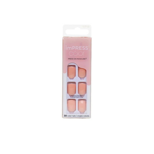 KISS NAILS IMPRESS PEEVISH PINK 009 KIMC009C 30 S