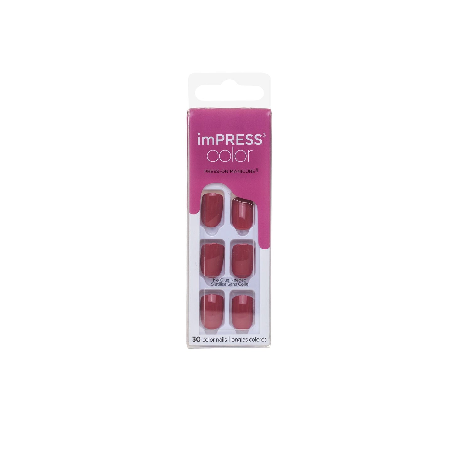 KISS NAILS IMPRESS PLATONIC PINK 011 KIMC011C 30 S