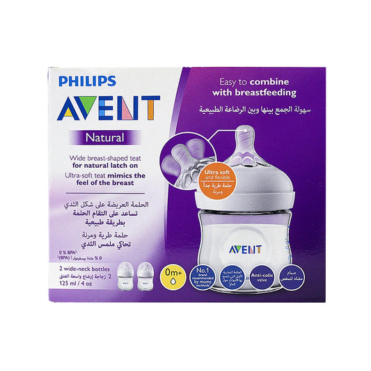 AVENT BOTTILE NATURAL 2 125 ML X 2 SCF030 / 27