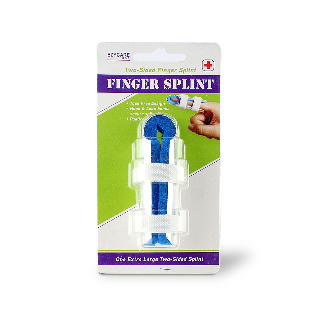 EZYCARE FINGER SPLINT TWO SIDED XL 17485