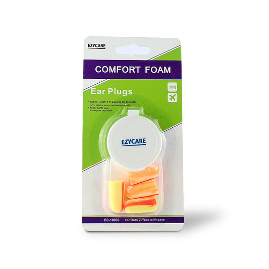 EZY CARE COMFORT FOAM EAR PLUG 2 PAIR-10039