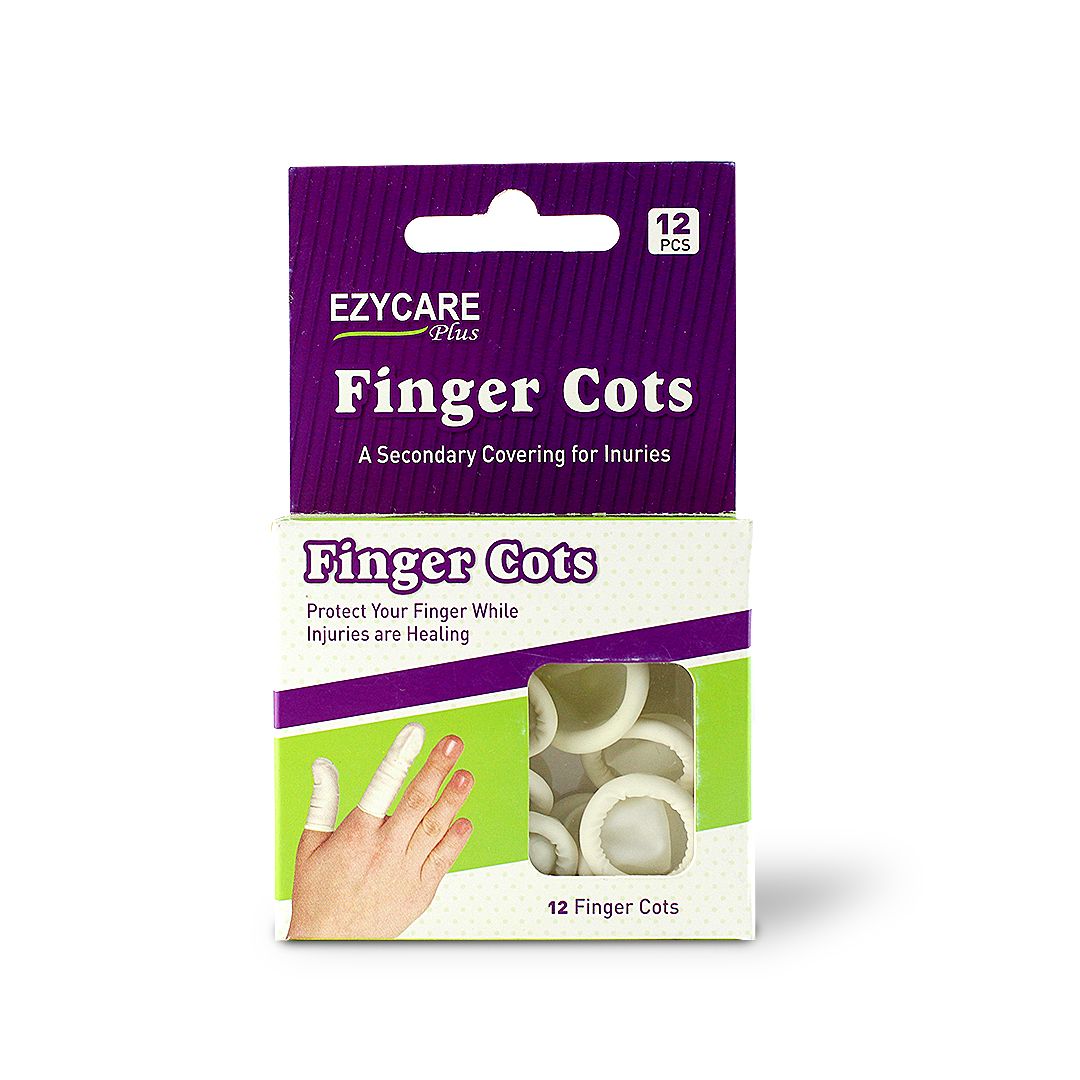 EZY CARE FINGER COATS LATEX 12 S-11405