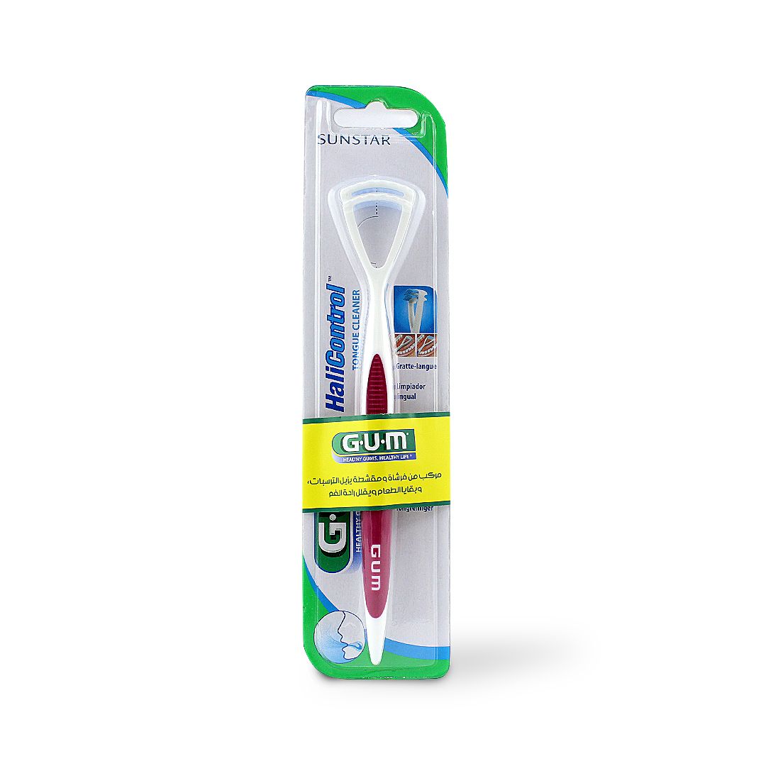 G.U.M DUAL ACTION TONGUE CLEANER 760