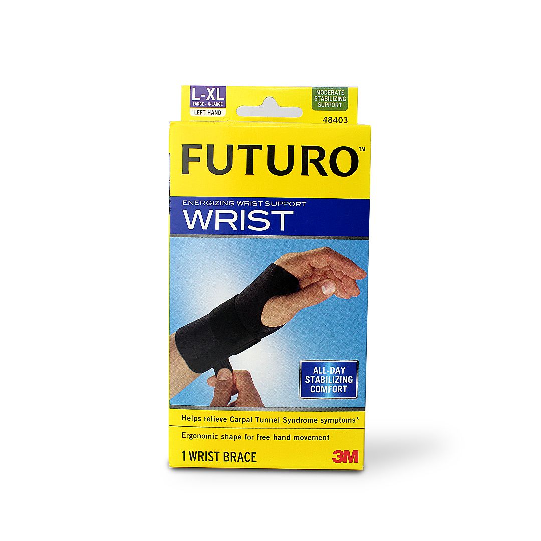 FUTURO WRIST ENERGIZING SUPPORT LEFT HAND L-XL