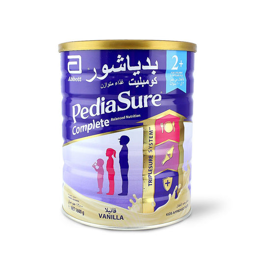 PEDIASURE COMPLETE TRIPLE SURE 2+ VANILLA 1600 G