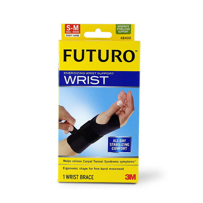 FUTURO WRIST ENERGIZING SUPPORT RIGHT HAND S-M