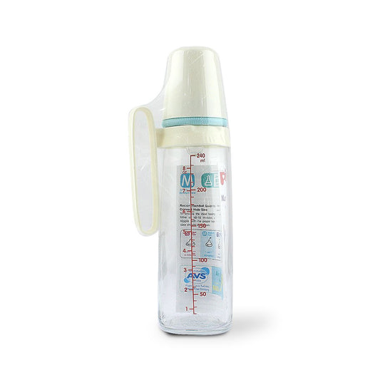 PIGEON BOTTLE GLASS HANDLE 240 ML A-226