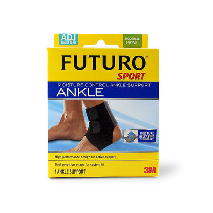 FUTURO ANKLE SPORT MOISTURE CONTROL SUPPORT ADJ