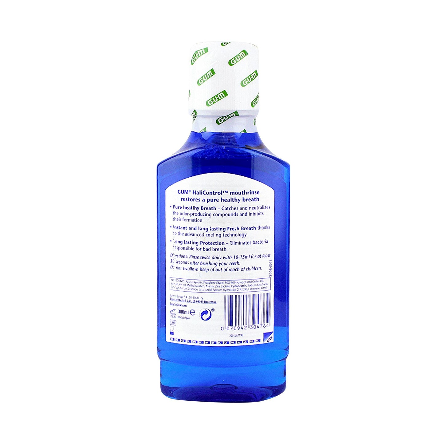 G.U.M HALI CONTROL MOUTH RINSE 300 ML