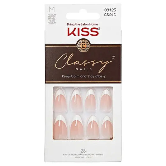 KISS NAILS CLASSY MEDIUM KCS04C 28 S