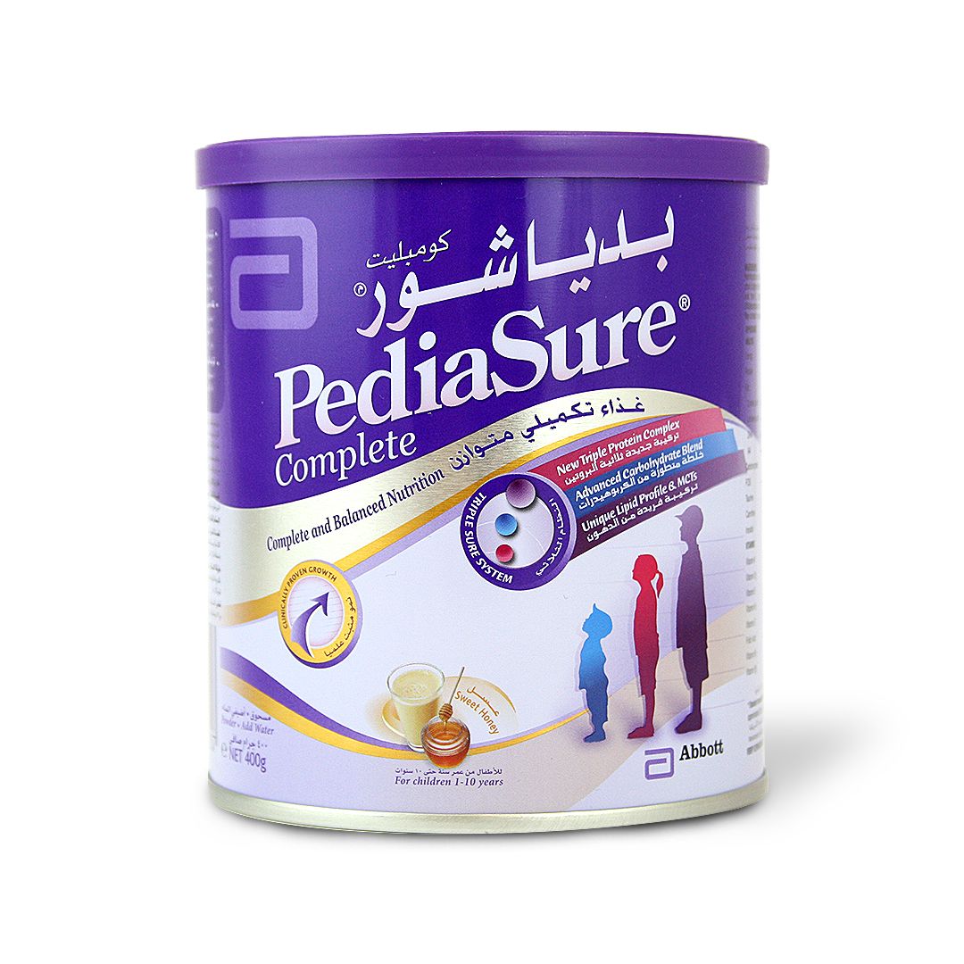 PEDIASURE COMPLETE TRIPLE SURE 1+ HONEY 400 G