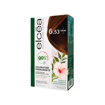 ELCEA PERMANENT HAIR COLOR 6.53 COCOA CHESTNUT