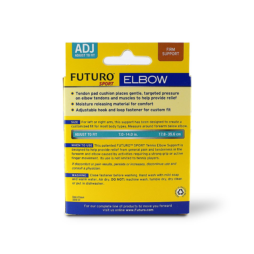 FUTURO ELBOW SPORT TENNIS SUPPORT ADJ