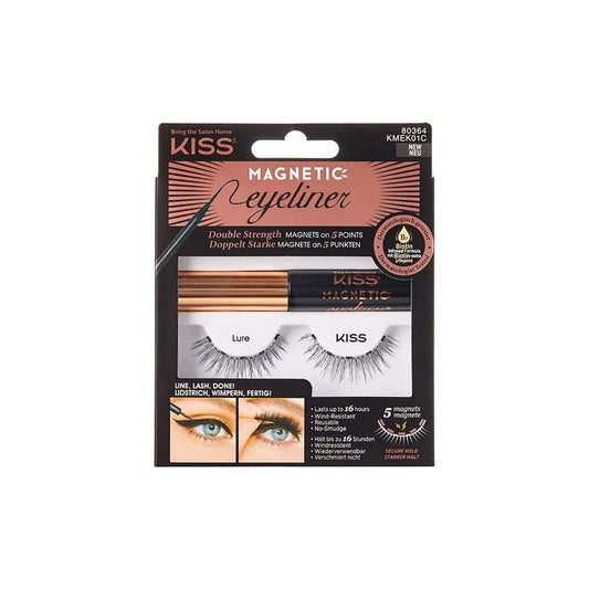 KISS MAGNETIC EYELINER KIT KMEK01C