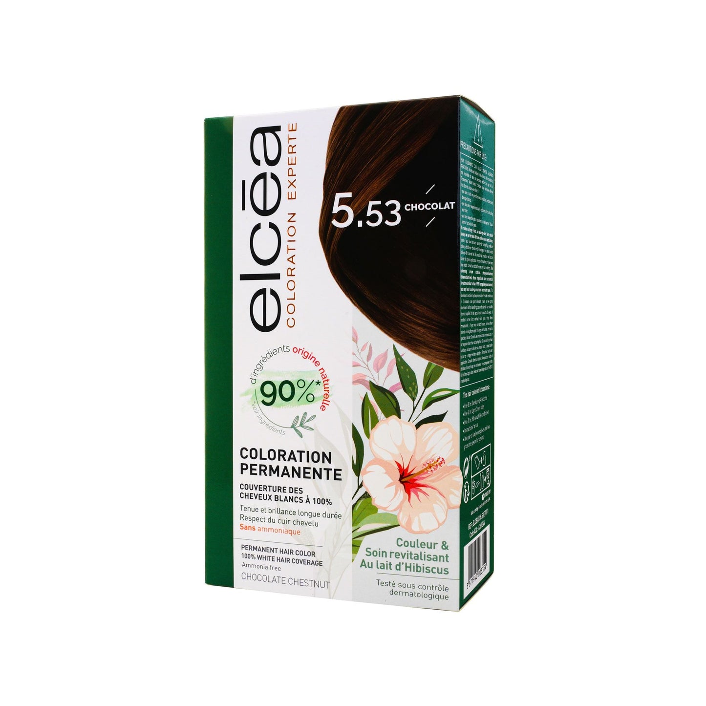 ELCEA PERMANENT HAIR COLOR 5.53 CHOCOLATE CHESTNUT