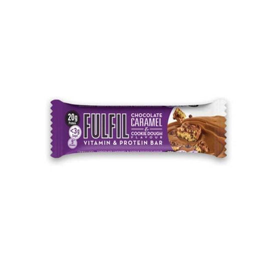 FULFIL CHOCOLATE CARAMEL AND COOKIE DOUGH BAR 55 G